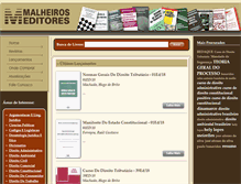 Tablet Screenshot of malheiroseditores.com.br